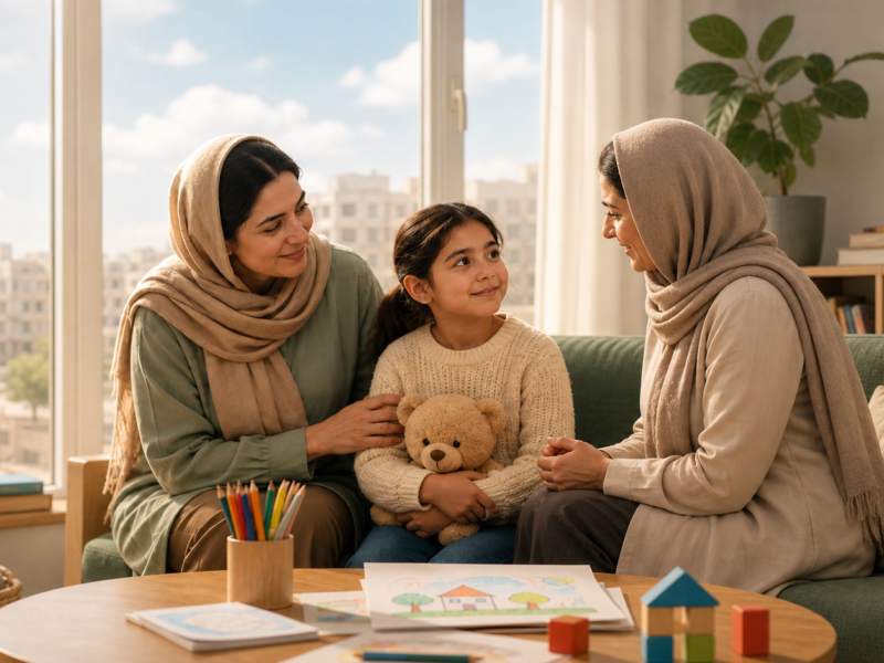 ۱۰ توصیه کوتاه و علمی برای محافظت روانی کودکان بعد از شرایط جنگی