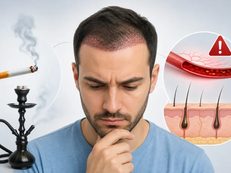 آیا مصرف سیگارو قلیان باعث ریزش مو میشود؟